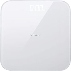 Bomidi W1 Smart Body Weight Scaling LED Digital Scale With High Precision Sensor Weight Scaling Triple A Battery  White